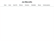Tablet Screenshot of marcellis.nl